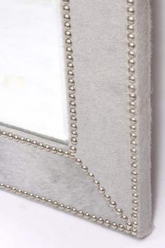 French Modern Pony and Nickel Mirror - 4694929