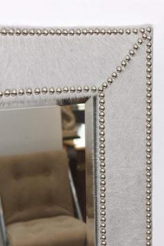 French Modern Pony and Nickel Mirror - 4694930
