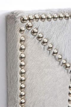 French Modern Pony and Nickel Mirror - 4694931