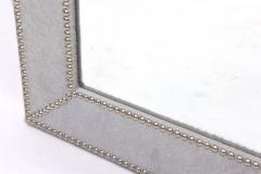 French Modern Pony and Nickel Mirror - 4694932