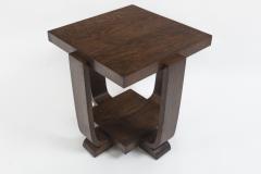 French Modernist Cerused Side Table - 2175412