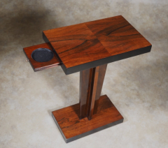 French Modernist rosewood table - 3091952