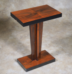 French Modernist rosewood table - 3091955