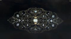 French Napoleon III Ebonized Boulle Bronze Inlay Desk with Drawer - 4589302