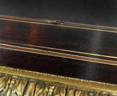 French Napoleon III Ebonized Boulle Bronze Inlay Desk with Drawer - 4589305