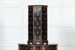 French Napoleon III Fleur De Lis Painted Umbrella Stand - 3128744