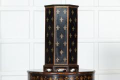 French Napoleon III Fleur De Lis Painted Umbrella Stand - 3128751