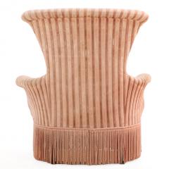 French Napoleon III Walnut Armchair C 1870  - 4636371