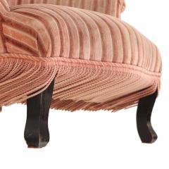 French Napoleon III Walnut Armchair C 1870  - 4636373