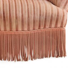 French Napoleon III Walnut Armchair C 1870  - 4636375