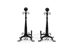 French Neoclassical Andirons - 4199160