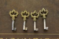 French Neoclassical Ormolu Mounted Mahogany Bureau Plat 19th Century - 698709