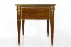 French Neoclassical Ormolu Mounted Mahogany Bureau Plat 19th Century - 698714