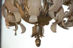 French Neoclassical Tole Chandelier - 875400