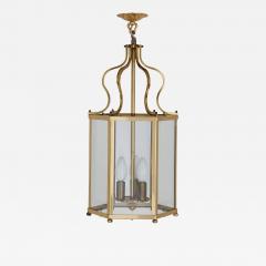 French Neoclassical style brass lantern - 2332580