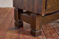 French Nightstands in Larch and Leather - 4060184