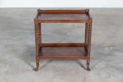 French Oak Bobbin Drinks Trolley - 2862575