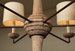 French Oak Chandelier - 3382243