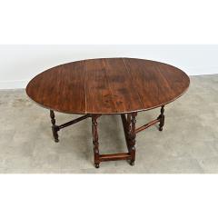 French Oak Gate Leg Drop leaf Dining Table - 4615589