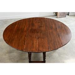 French Oak Gate Leg Drop leaf Dining Table - 4615600