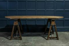 French Oak Harvest Table - 1956662