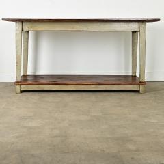 French Oak Two Tier Work Table - 3919702