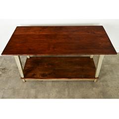 French Oak Two Tier Work Table - 3919705