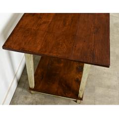 French Oak Two Tier Work Table - 3919711