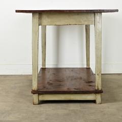 French Oak Two Tier Work Table - 3919775