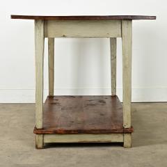 French Oak Two Tier Work Table - 3919784