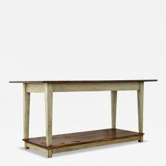 French Oak Two Tier Work Table - 3966288