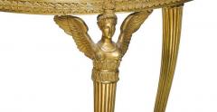 French Ormolu Bronze Malachite and White Marble Gueridon Table circa 1870 - 815611