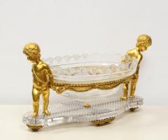 French Ormolu and Cut Glass Centrepiece by Baccarat Paris circa 1870 - 699095