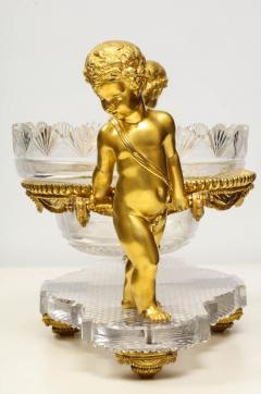 French Ormolu and Cut Glass Centrepiece by Baccarat Paris circa 1870 - 699097