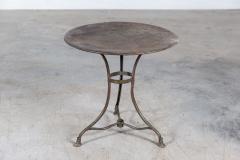 French Painted Arras Iron Side Table - 2897847