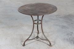 French Painted Arras Iron Side Table - 2897856