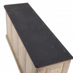 French Painted Counter with Belgian Bluestone Top C 1880 - 4707676