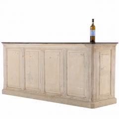 French Painted Counter with Belgian Bluestone Top C 1880 - 4707679