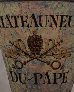 French Painted Grape Picking Hod Iron Circa 1900 Rustic Decor - 4663457