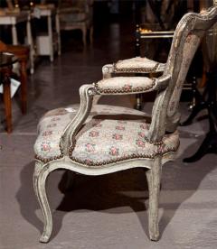 French Painted Louis XIV Style Childs or Doll Armchair by Jansen - 2944661