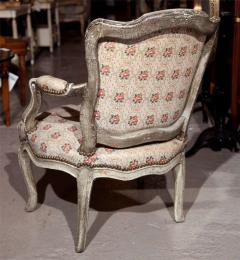 French Painted Louis XIV Style Childs or Doll Armchair by Jansen - 2944664