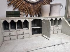 French Painted Secretary Desk with Fallfront Mid 19th Century - 3217141