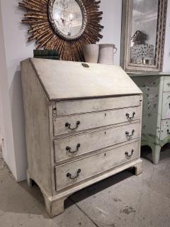 French Painted Secretary Desk with Fallfront Mid 19th Century - 3217145
