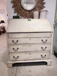 French Painted Secretary Desk with Fallfront Mid 19th Century - 3217148