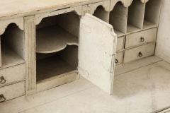 French Painted Secretary Desk with Fallfront Mid 19th century - 3345318