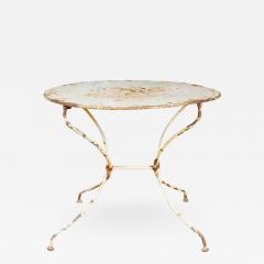 French Painted Tole Garden Table - 525952