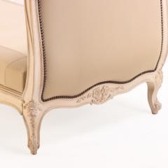 French Painted and Carved Louis XV Style Daybed C 1940  - 4739003