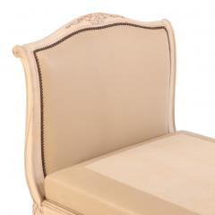 French Painted and Carved Louis XV Style Daybed C 1940  - 4739004