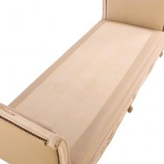 French Painted and Carved Louis XV Style Daybed C 1940  - 4739007