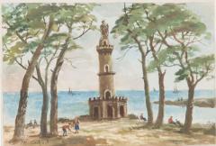 French Painting of a Seaside - 1461773